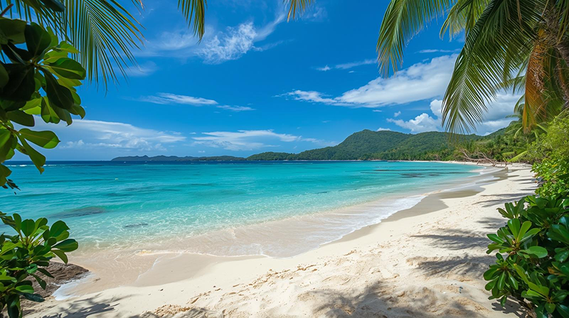 A Vanuatu beach
