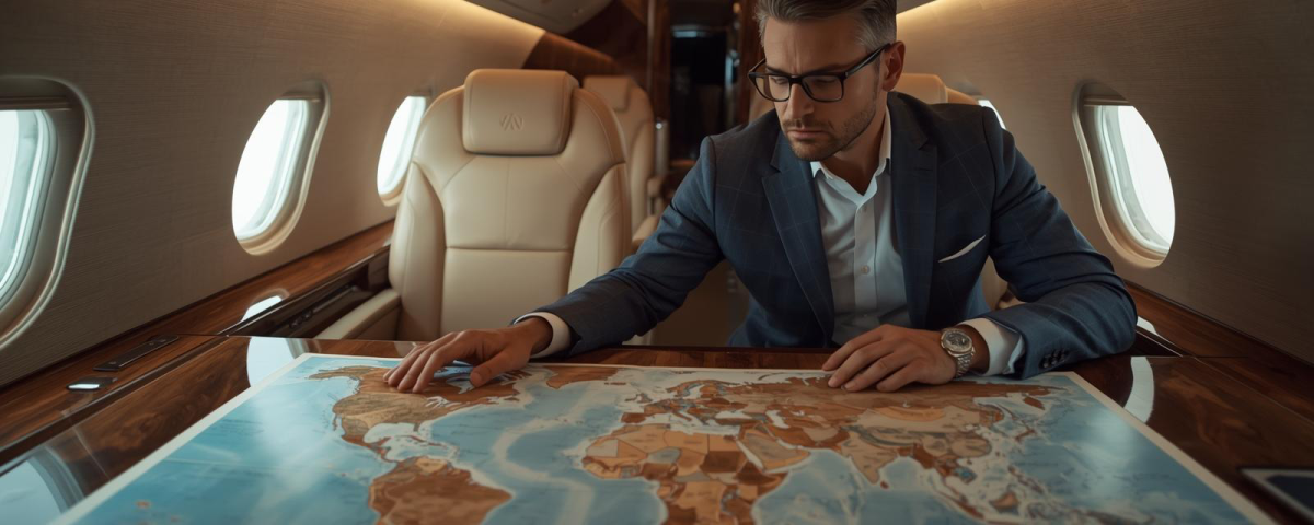 Wealthy investor planning international mobility with a second passport.